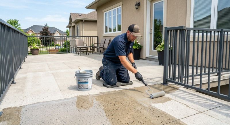 Deck Concrete Sealing
